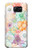 S3705 Fleur florale pastel Etui Coque Housse pour Samsung Galaxy S6 Edge Plus