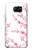 S3707 Fleur de cerisier rose fleur de printemps Etui Coque Housse pour Samsung Galaxy S6 Edge Plus