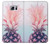 S3711 Ananas rose Etui Coque Housse pour Samsung Galaxy S6 Edge Plus