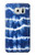 S3671 Tie Dye bleu Etui Coque Housse pour Samsung Galaxy S6