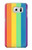 S3699 Fierté LGBT Etui Coque Housse pour Samsung Galaxy S6