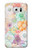 S3705 Fleur florale pastel Etui Coque Housse pour Samsung Galaxy S6