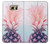 S3711 Ananas rose Etui Coque Housse pour Samsung Galaxy S6