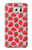 S3719 Modèle de fraise Etui Coque Housse pour Samsung Galaxy S6