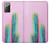 S3673 Cactus Etui Coque Housse pour Samsung Galaxy Note 20