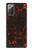 S3696 Magma de lave Etui Coque Housse pour Samsung Galaxy Note 20