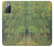 S3748 Van Gogh une ruelle dans un jardin public Etui Coque Housse pour Samsung Galaxy Note 20