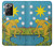 S3744 Carte de tarot l'étoile Etui Coque Housse pour Samsung Galaxy Note 20 Ultra, Ultra 5G