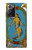 S3746 Carte de tarot le monde Etui Coque Housse pour Samsung Galaxy Note 20 Ultra, Ultra 5G