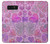 S3710 Coeur d'amour rose Etui Coque Housse pour Note 8 Samsung Galaxy Note8