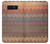 S3752 Motif de tissu en zigzag imprimé graphique Etui Coque Housse pour Note 8 Samsung Galaxy Note8