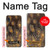 S3691 Plume de paon d'or Etui Coque Housse pour Samsung Galaxy A10e