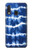 S3671 Tie Dye bleu Etui Coque Housse pour Samsung Galaxy A20e