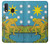 S3744 Carte de tarot l'étoile Etui Coque Housse pour Samsung Galaxy A20e