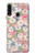 S3688 Motif d'art floral floral Etui Coque Housse pour Samsung Galaxy A20s