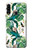 S3697 Oiseaux de la vie des feuilles Etui Coque Housse pour Samsung Galaxy A20s