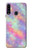 S3706 Arc-en-ciel pastel Galaxy Pink Sky Etui Coque Housse pour Samsung Galaxy A20s