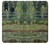 S3674 Claude Monet La passerelle japonaise et la piscine de nénuphars Etui Coque Housse pour Samsung Galaxy A40