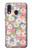 S3688 Motif d'art floral floral Etui Coque Housse pour Samsung Galaxy A40