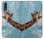 S3680 Girafe de sourire mignon Etui Coque Housse pour Samsung Galaxy A50