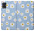 S3681 Motif de fleurs de marguerite Etui Coque Housse pour Samsung Galaxy A51