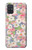 S3688 Motif d'art floral floral Etui Coque Housse pour Samsung Galaxy A71
