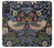 S3791 William Morris Strawberry Thief Fabric Etui Coque Housse pour Samsung Galaxy A71