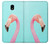 S3708 Flamant rose Etui Coque Housse pour Samsung Galaxy J7 (2018), J7 Aero, J7 Top, J7 Aura, J7 Crown, J7 Refine, J7 Eon, J7 V 2nd Gen, J7 Star