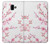 S3707 Fleur de cerisier rose fleur de printemps Etui Coque Housse pour Samsung Galaxy J6+ (2018), J6 Plus (2018)