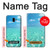 S3720 Summer Ocean Beach Etui Coque Housse pour Samsung Galaxy J6+ (2018), J6 Plus (2018)