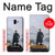 S3789 Wanderer above the Sea of Fog Etui Coque Housse pour Samsung Galaxy J6+ (2018), J6 Plus (2018)