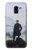 S3789 Wanderer above the Sea of Fog Etui Coque Housse pour Samsung Galaxy J6 (2018)