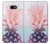 S3711 Ananas rose Etui Coque Housse pour Samsung Galaxy J4+ (2018), J4 Plus (2018)