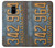 S3750 Plaque d'immatriculation de véhicule vintage Etui Coque Housse pour Samsung Galaxy A8 (2018)