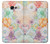 S3705 Fleur florale pastel Etui Coque Housse pour Samsung Galaxy A5 (2017)