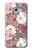 S3716 Motif floral rose Etui Coque Housse pour Samsung Galaxy A5 (2017)