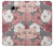 S3716 Motif floral rose Etui Coque Housse pour Samsung Galaxy A5 (2017)