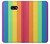 S3699 Fierté LGBT Etui Coque Housse pour Samsung Galaxy A3 (2017)