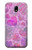 S3710 Coeur d'amour rose Etui Coque Housse pour Samsung Galaxy J5 (2017) EU Version