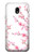 S3707 Fleur de cerisier rose fleur de printemps Etui Coque Housse pour Samsung Galaxy J3 (2017) EU Version