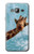 S3680 Girafe de sourire mignon Etui Coque Housse pour Samsung Galaxy J3 (2016)