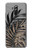 S3692 Feuilles de palmier gris noir Etui Coque Housse pour Huawei Mate 20 lite