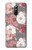 S3716 Motif floral rose Etui Coque Housse pour Huawei Mate 20 lite