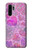 S3710 Coeur d'amour rose Etui Coque Housse pour Huawei P30 Pro