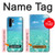 S3720 Summer Ocean Beach Etui Coque Housse pour Huawei P30 Pro