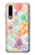 S3705 Fleur florale pastel Etui Coque Housse pour Huawei P30