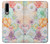 S3705 Fleur florale pastel Etui Coque Housse pour Huawei P30