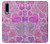 S3710 Coeur d'amour rose Etui Coque Housse pour Huawei P30