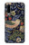 S3791 William Morris Strawberry Thief Fabric Etui Coque Housse pour Huawei P30