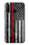 S3687 Drapeau américain de pompier mince ligne rouge Etui Coque Housse pour Huawei P30 lite
